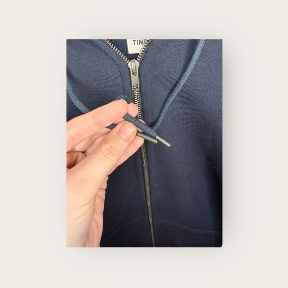 Flint & Tinder 10-Year Full Zip Hoodie Navy Size 3XL - Picture 4 of 7